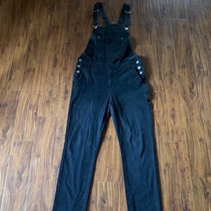 Black Overalls Fashion Nova